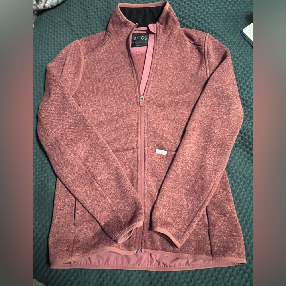 Figs zip up sweater